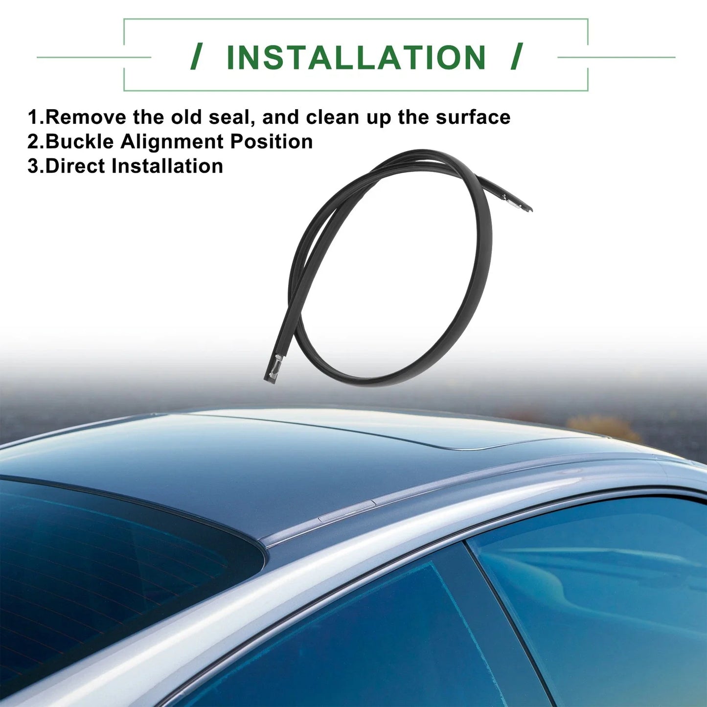 Left Roof Sealing Strip for Honda Accord (SV4) 74316SV4003