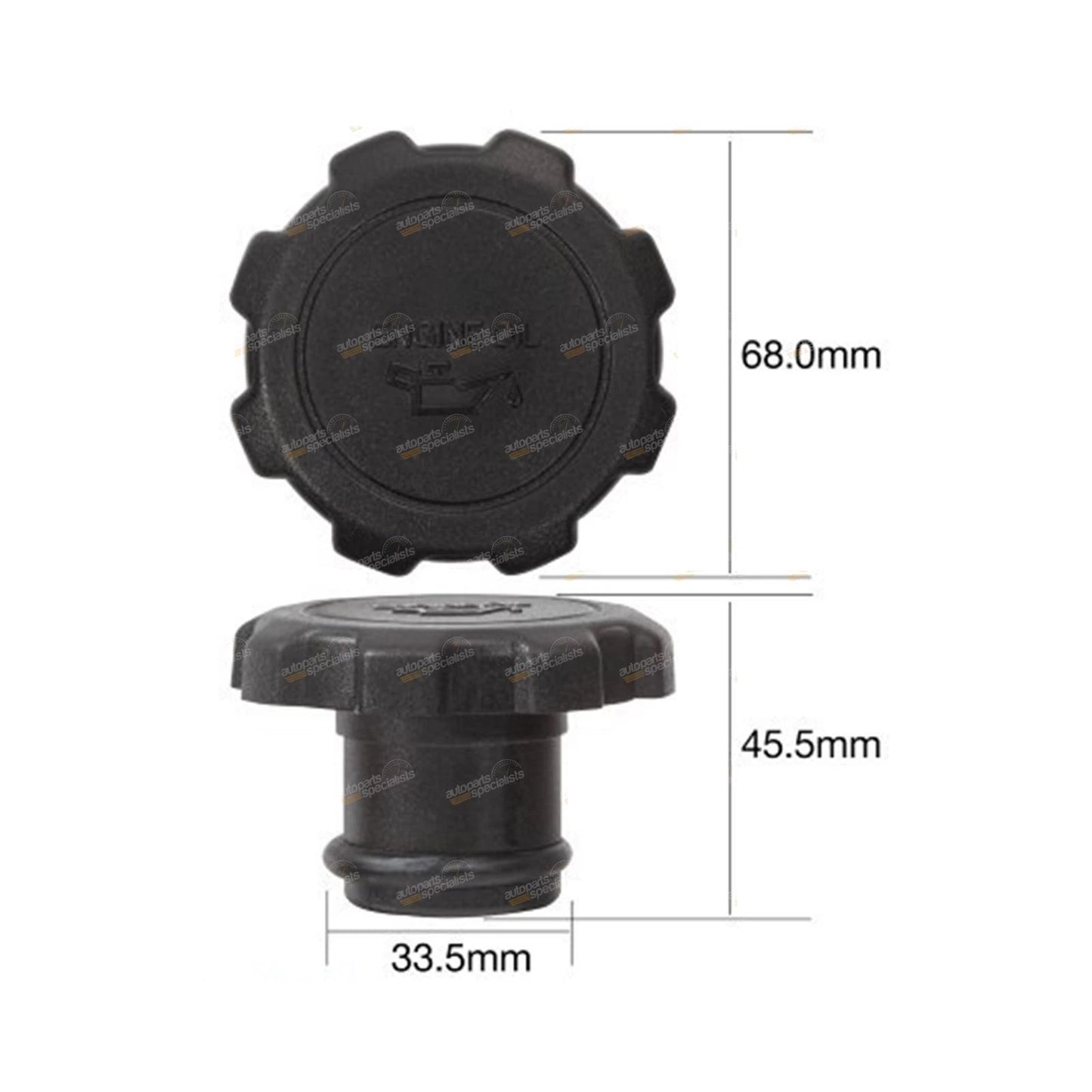 Engine Oil Filler Cap for Ford Escort (1970–1976)