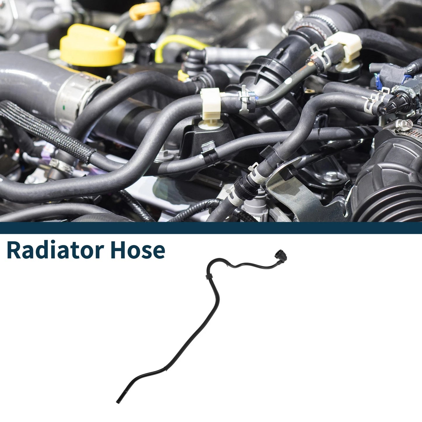 Radiator Hose for BMW 5 Series (G30) M5 2018-2020 No. 17127856748