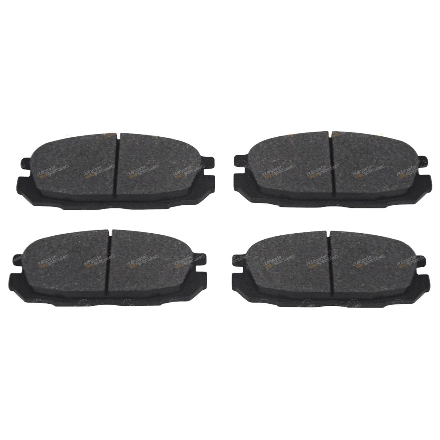 Rear Slotted & Drilled Disc Rotors + Brake Pads for Patrol Y60 (1988-1998)