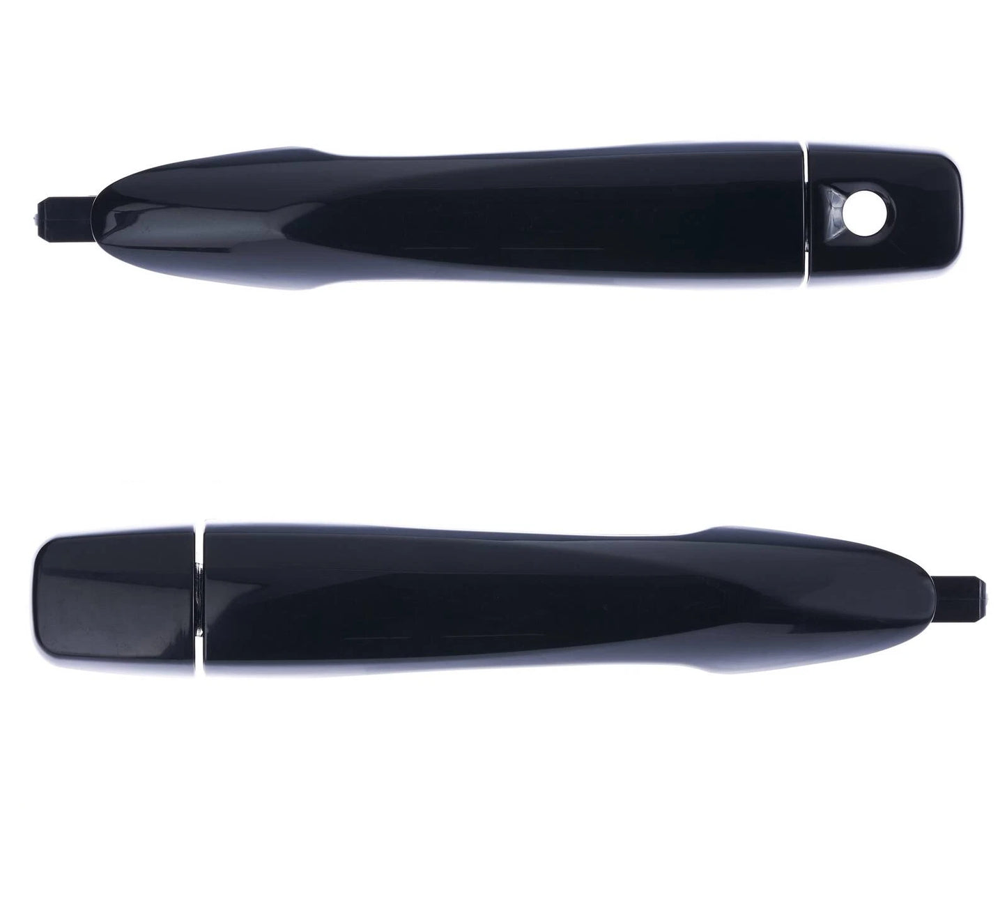 2X Black Outer Door Handle for Nissan Qashqai J11 (2014–2023)