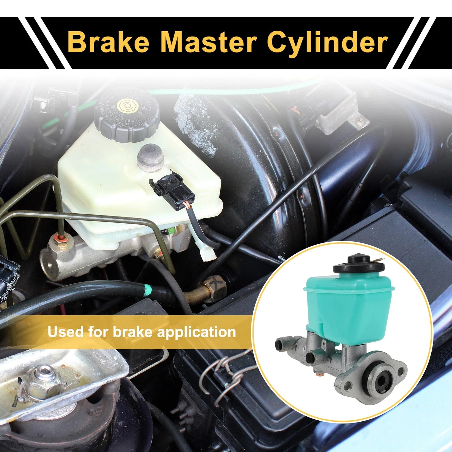 Brake Master Cylinder with Reservoir No. 4720160530 for Toyota Land Cruiser (1995–1998)
