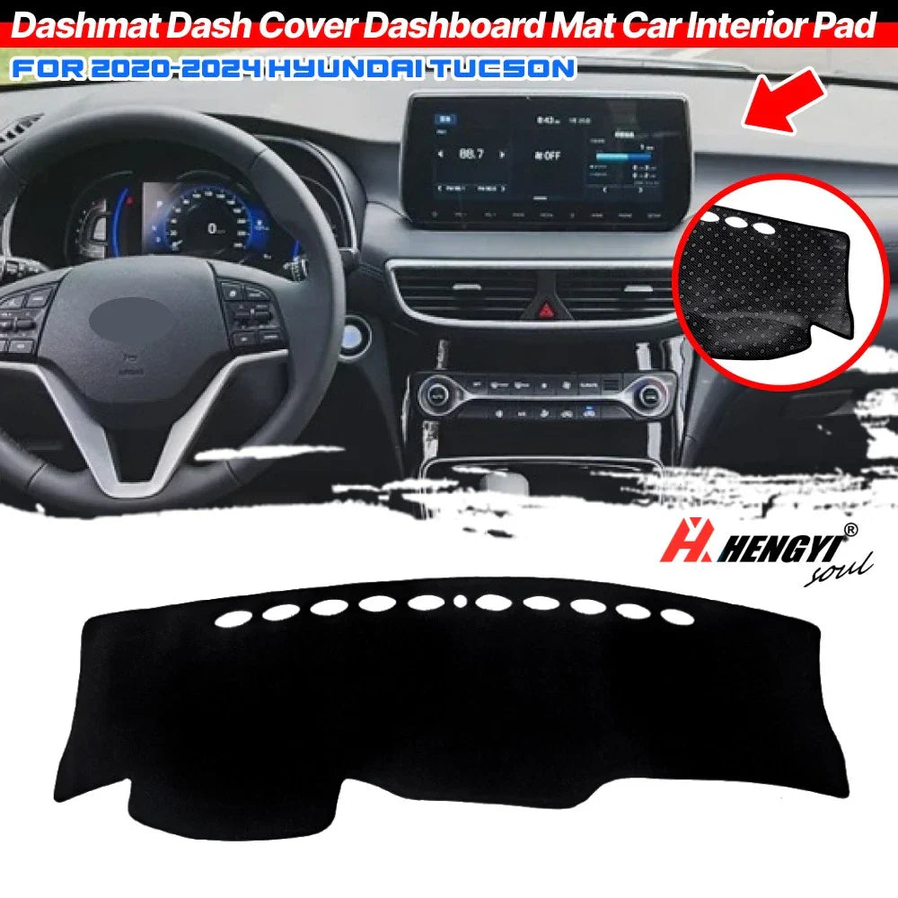 Dash Cover Mat Anti-Slip for Hyundai Tucson (2020–24)