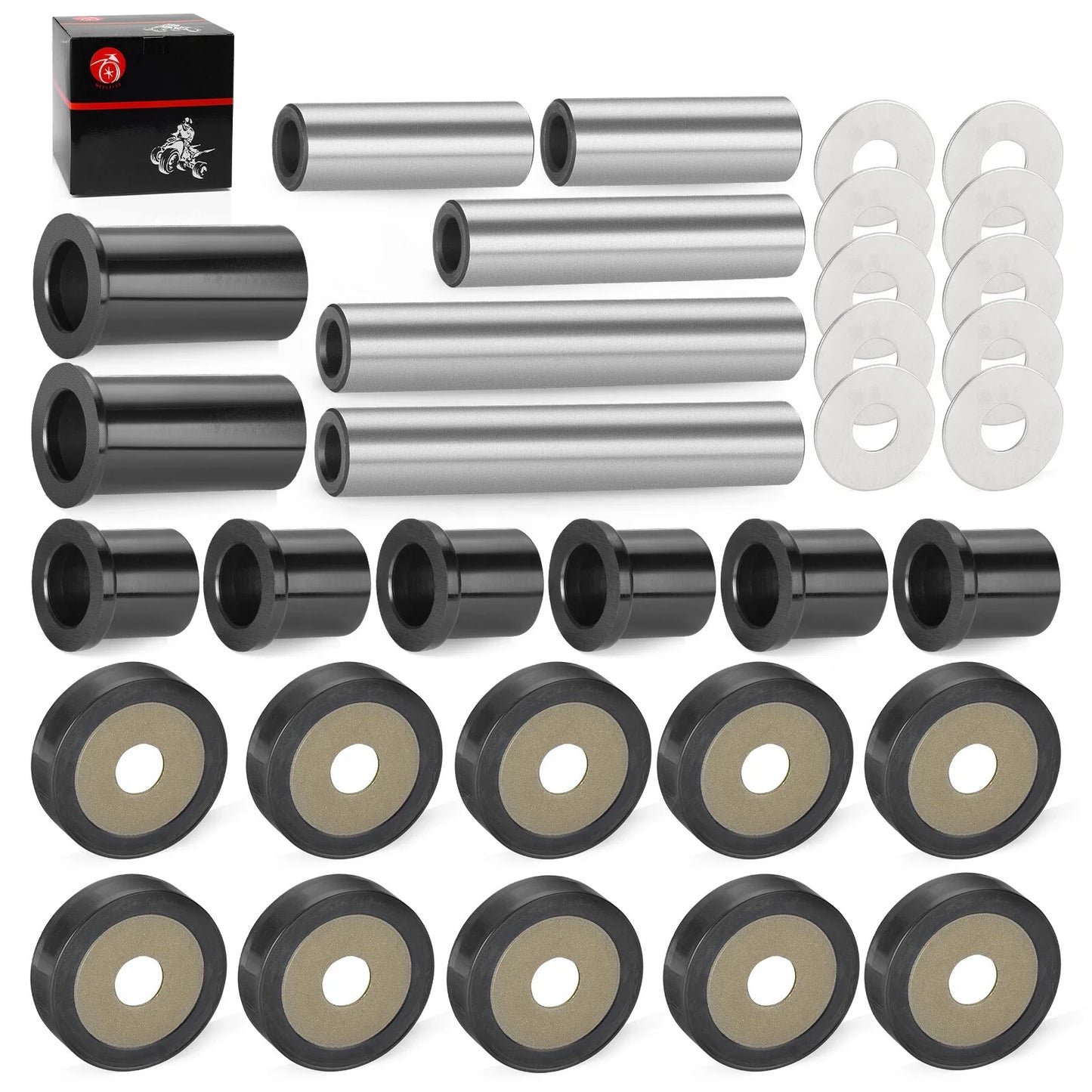 Rear A-Arm Suspension Bushing Kit for Suzuki King Quad (2008–2013)