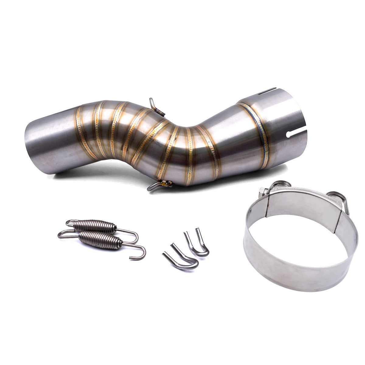 Stainless Steel Exhaust Mid Link Pipe for BMW R1200GS ADV (2013–2019)