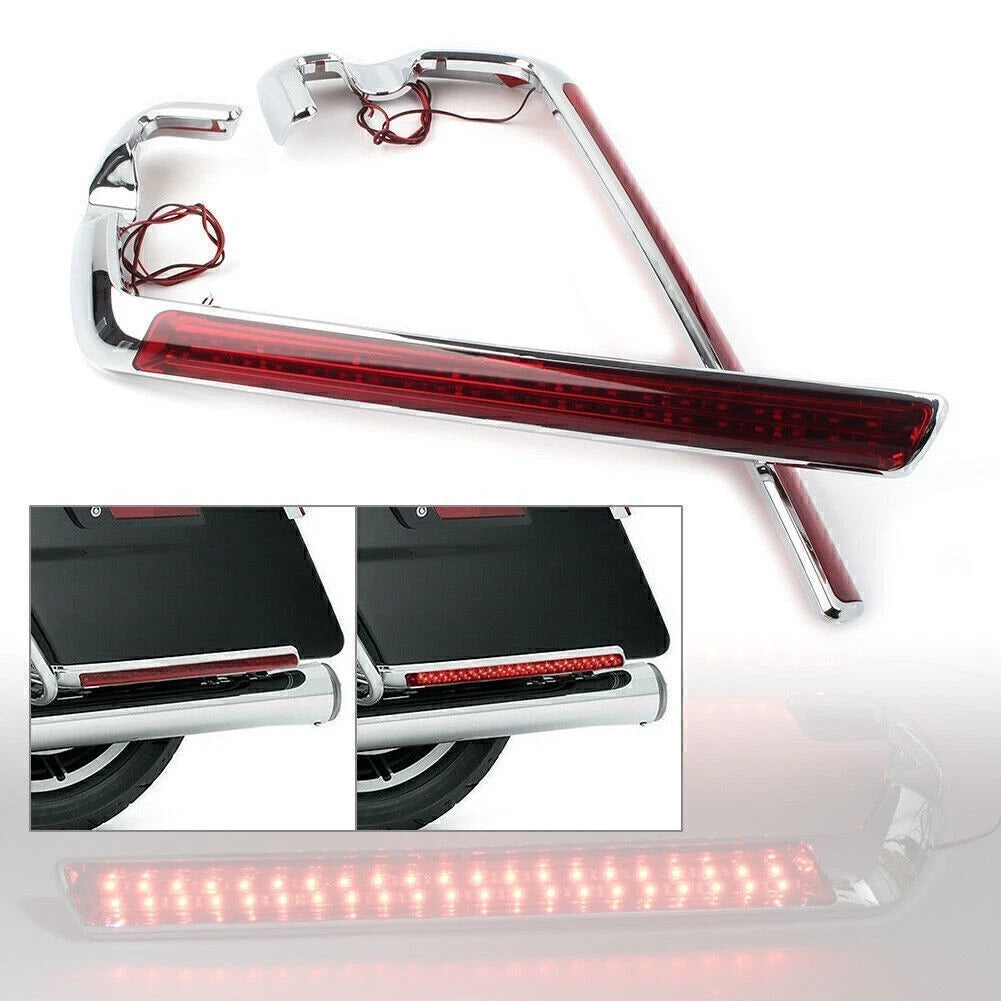 Chrome Foot Peg Extension Bracket Set for Harley Sportster XL 883 1200 (2004–2023)