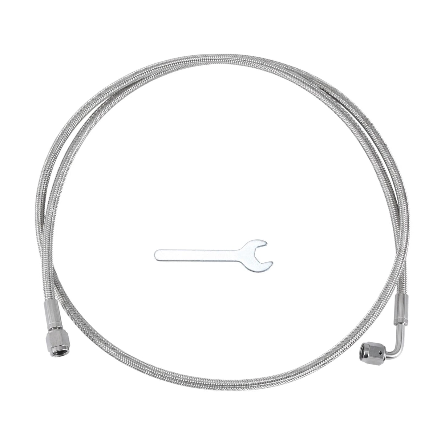 AN-4 Turbo Oil Feed Line Kit for Universal Applications (4.66ft)