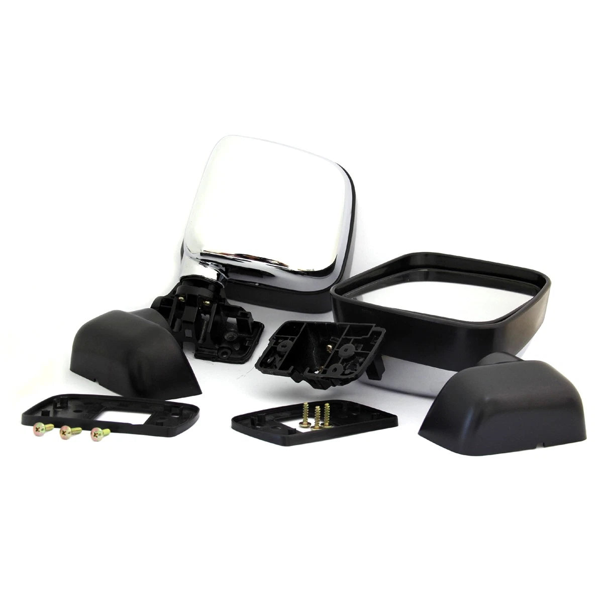 Chrome Door Mirrors for Toyota Hilux (1998–2005)