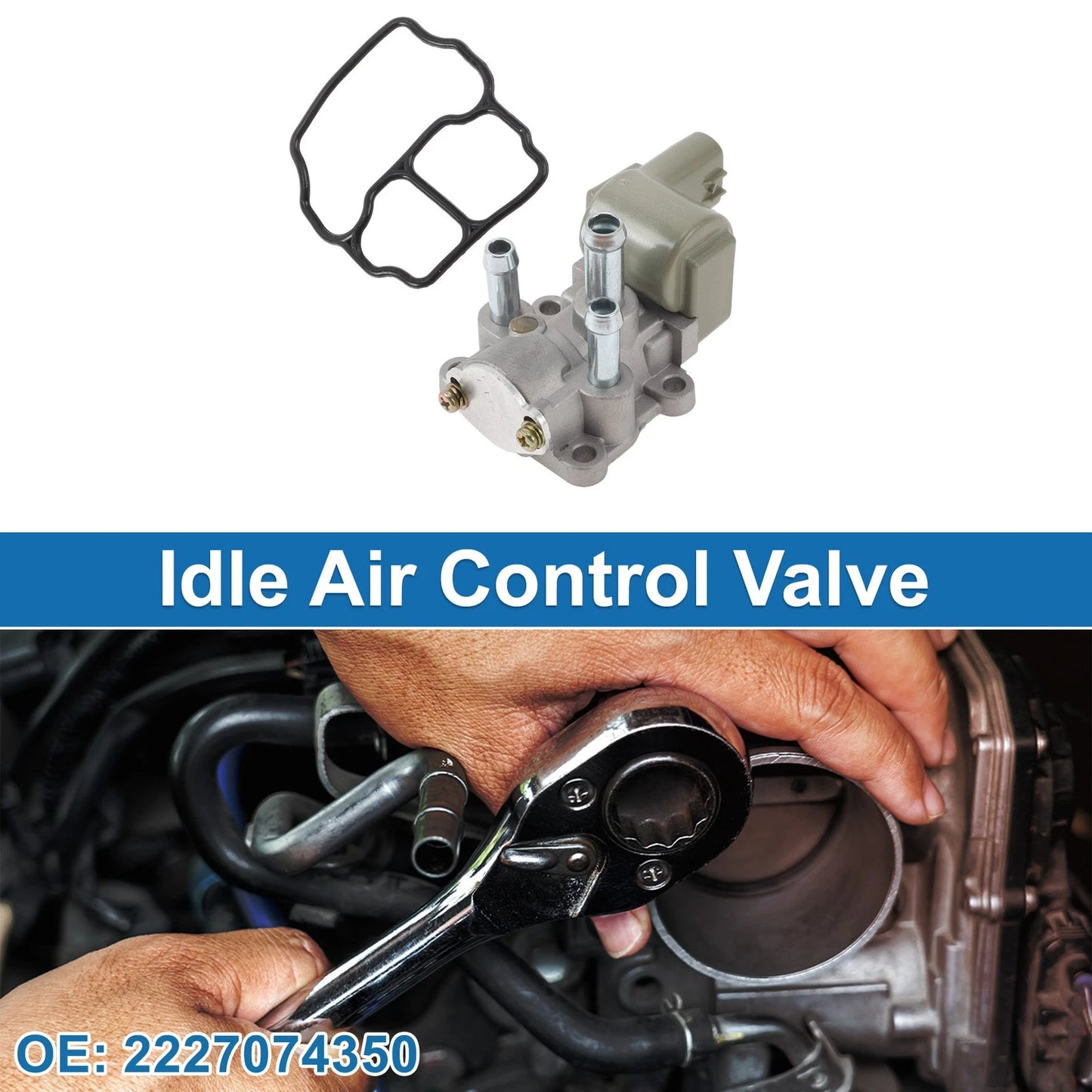 Idle Air Control Valve for Toyota Camry Solara (1997–1999) No. 22270-74350