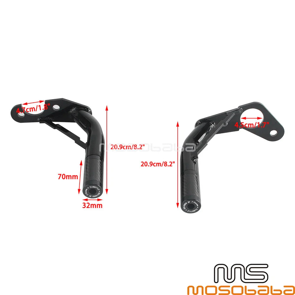 Rear Engine Guard Crash Bar for Harley Softail FXST FXFBS (2018-2023)