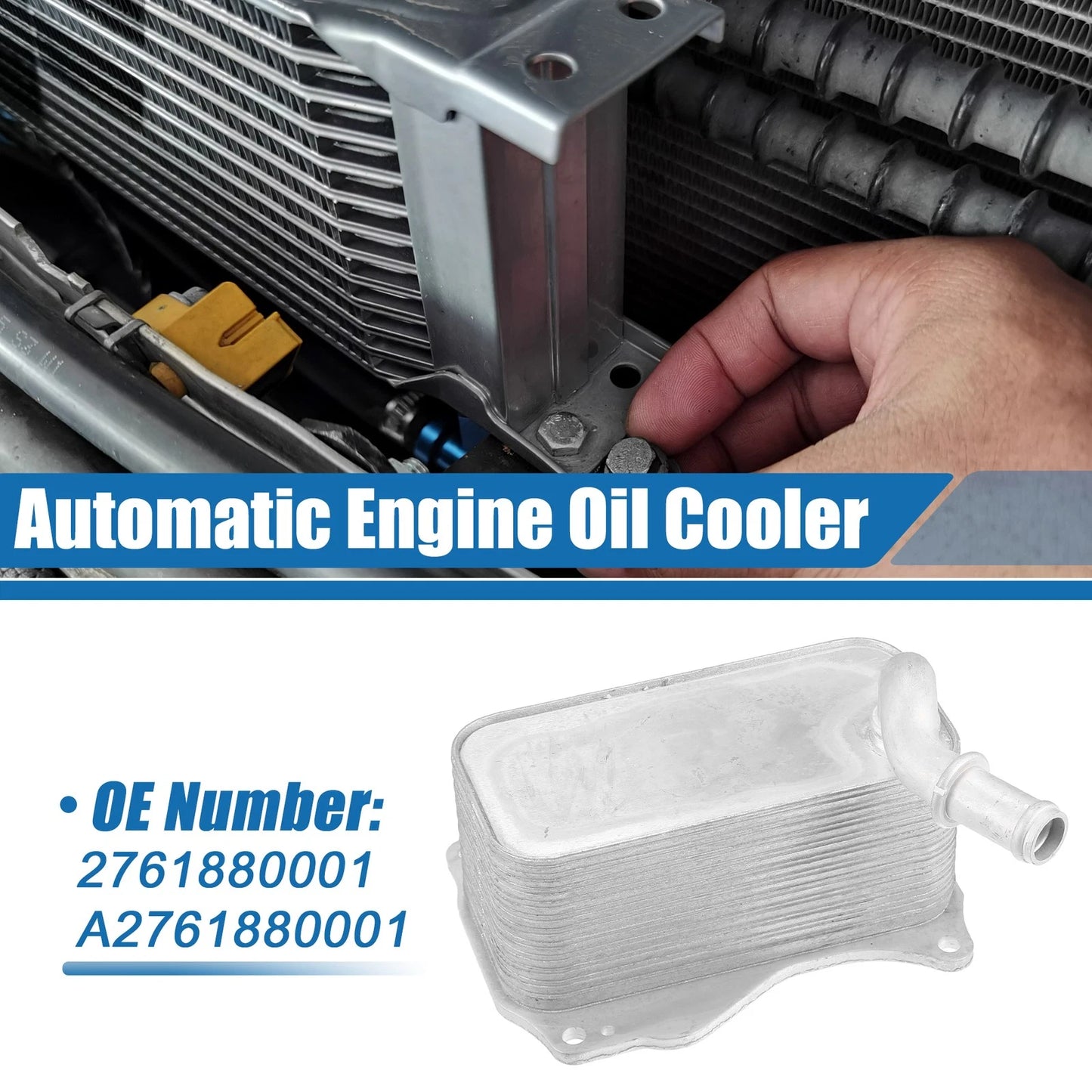 Automatic Engine Oil Cooler No. 2761880001/A2761880001 for Mercedes-Benz C300 (2015–2019)
