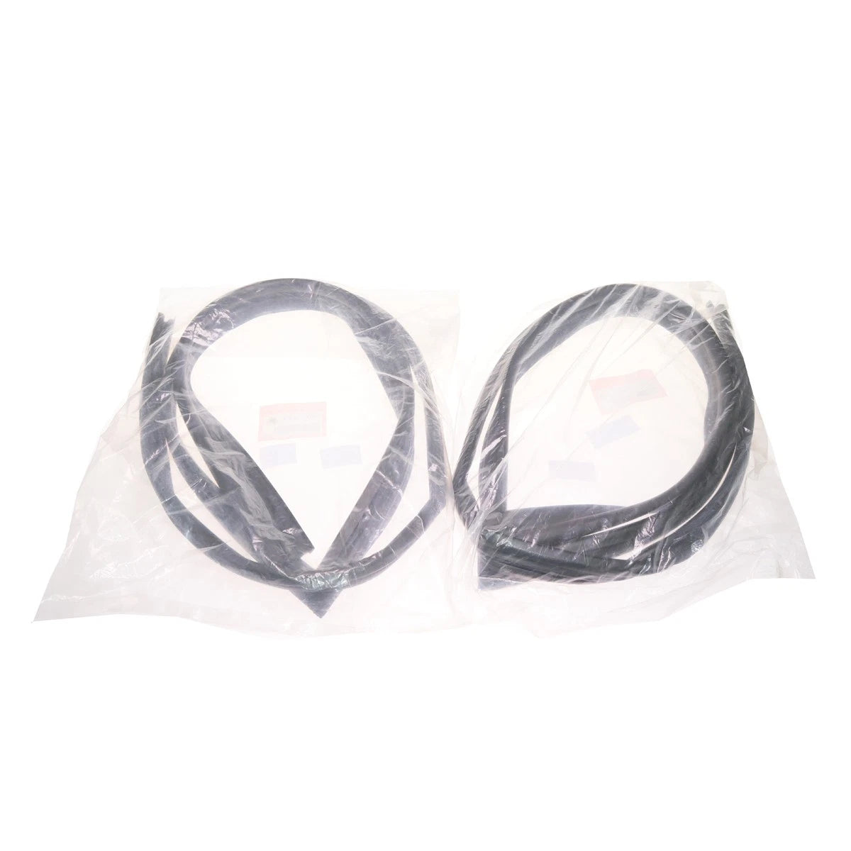 Set of 2 Front Door Glass Run Channel Seals for Honda Civic Sedan (1991–1995)