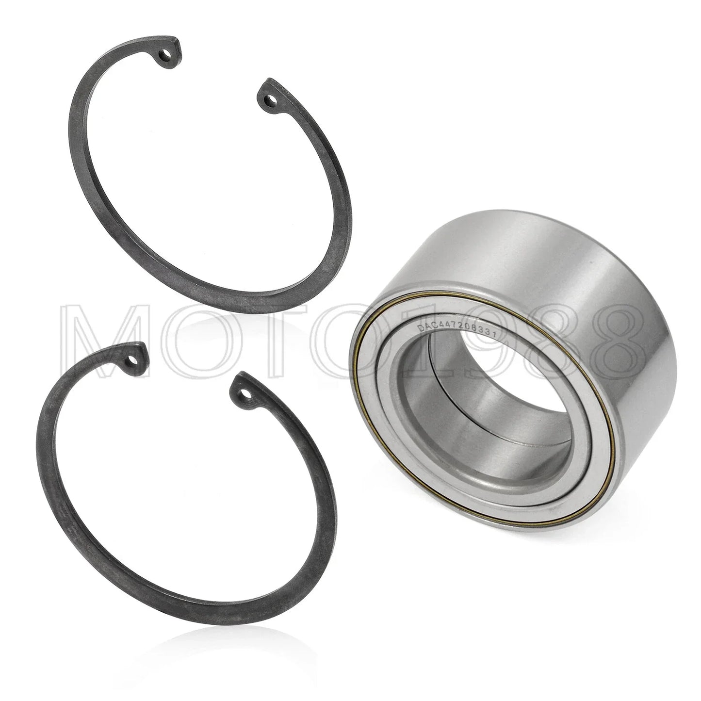 Front & Rear Wheel Bearings & Ring Clip for Polaris RZR (2011–2020)