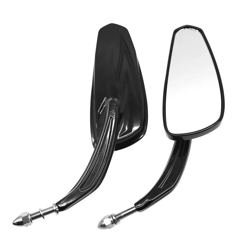 8mm Rear View Mirrors for Harley Fat Bob (2008-2016)
