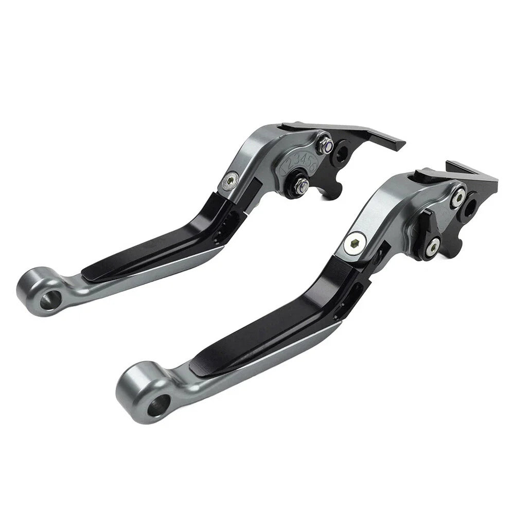 Titan Extendable Brake Clutch Levers for Kawasaki Z1000 ZX6R (2007-2018)