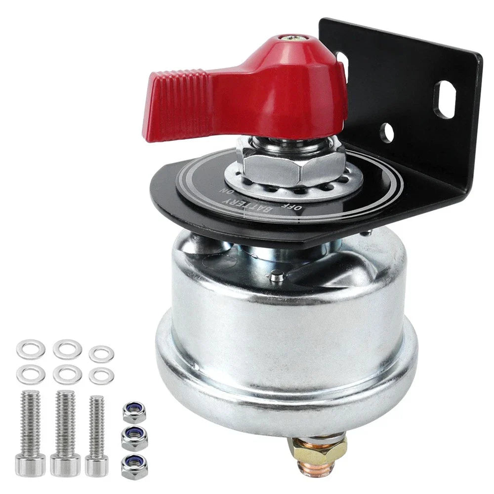 200A Battery Power Cut Off Switch with Mounting Bracket for Car RV Marine