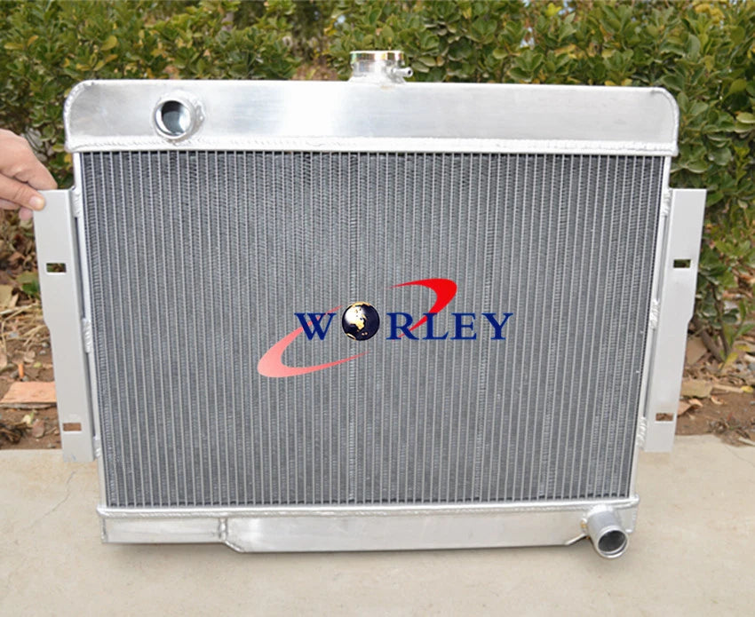 3-Row Aluminum Radiator for Jeep CJ5/CJ7 (1972–1986)