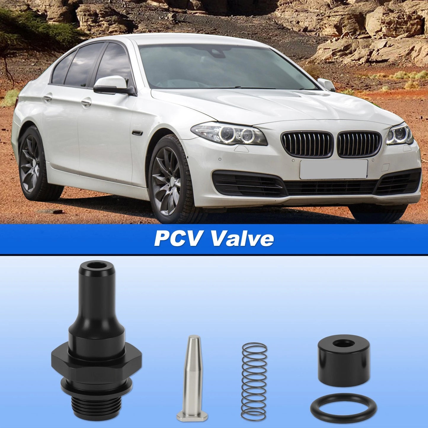 N54 PCV Valve for BMW 335i 535i E60 E61 E71 E82 E88 E89 E90 E91 E92 E93 X6 Z4 (2007–2013)