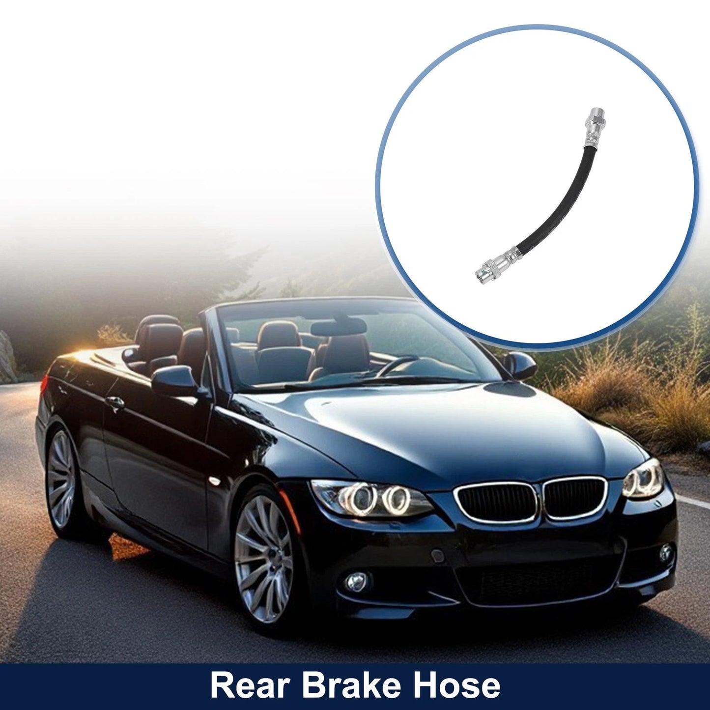 Rear Brake Hose for BMW 3 Convertible (E93) 320d (2008–2010) No. 34306762838
