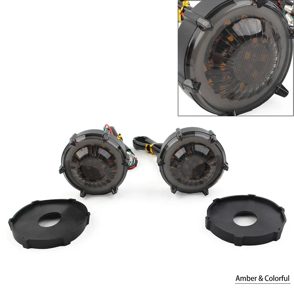 LED Flashers Motorcycle Turn Signal Lights for Universal