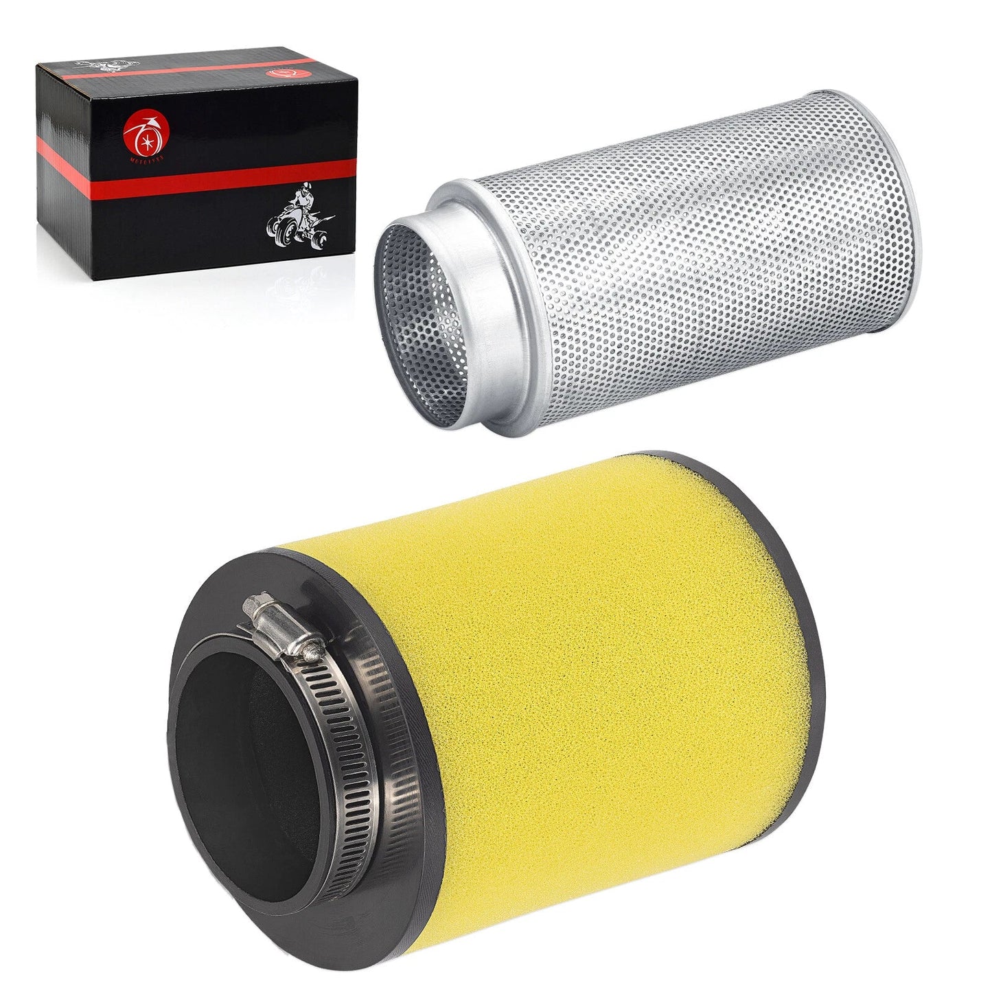 Air Filter & Guide Cleaner Body for Honda Rancher 420 TRX420 (2007–2014)