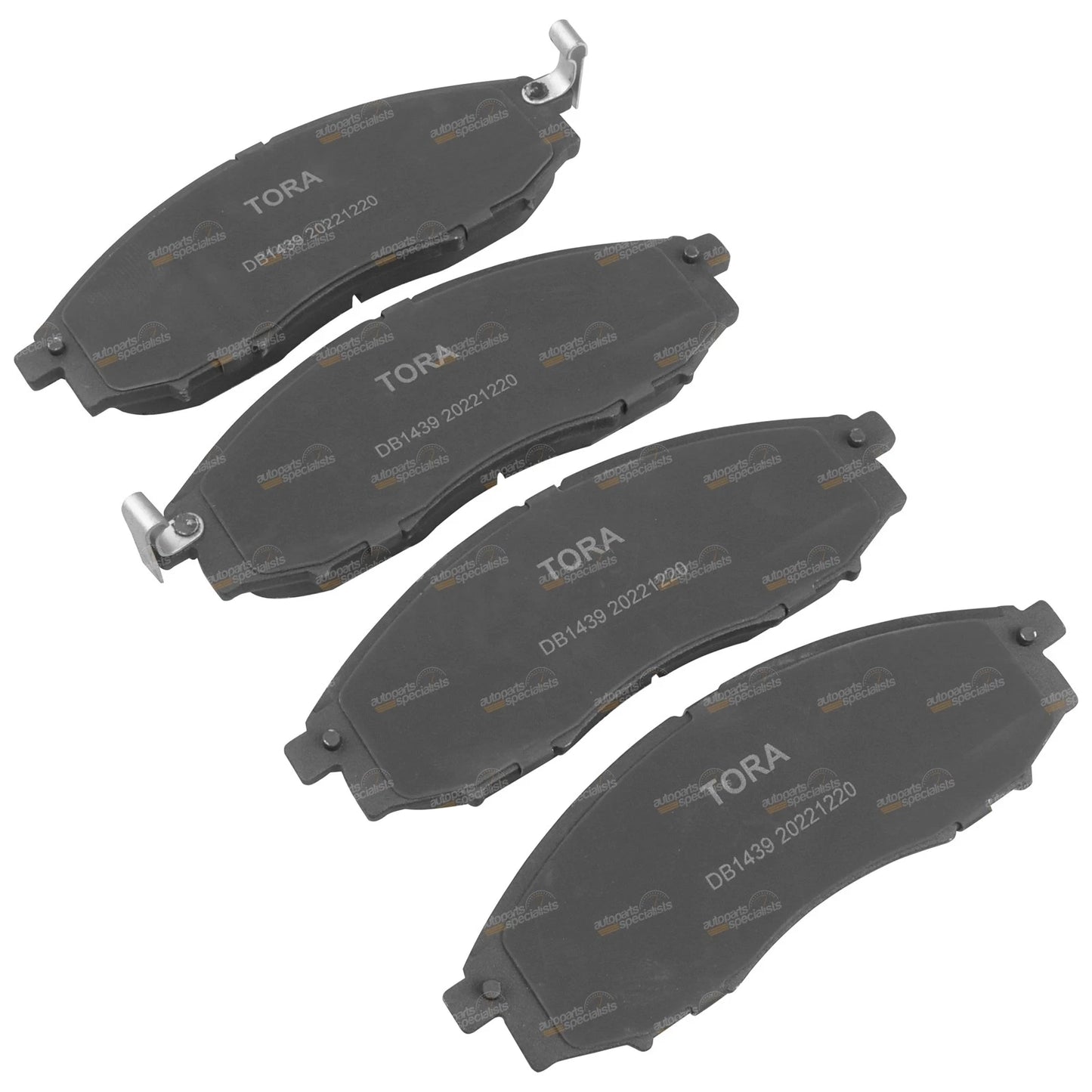 Front Disc Brake Pads Set for Nissan Navara D22 (1997–2016) 4x4