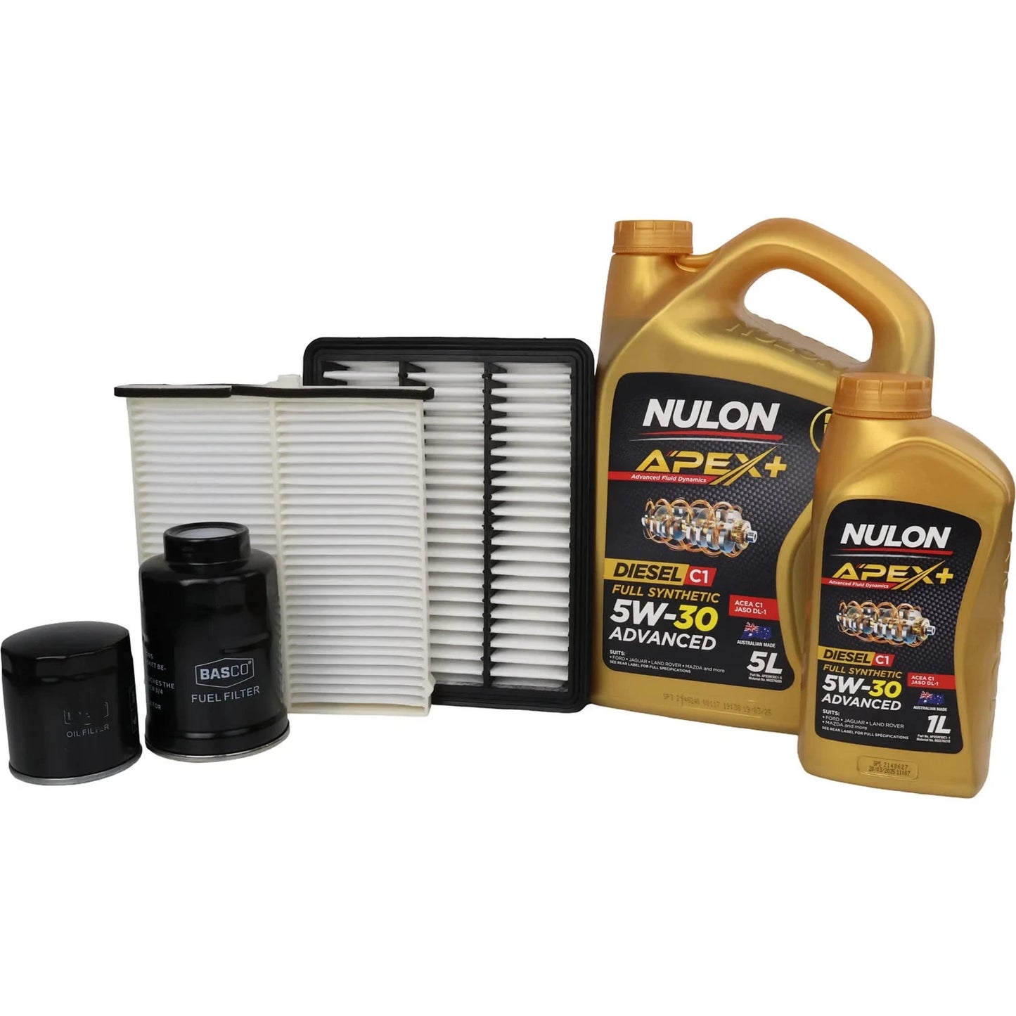 Oil Air Fuel Cabin Filter Kit for Mazda CX-5 (2012–2017)
