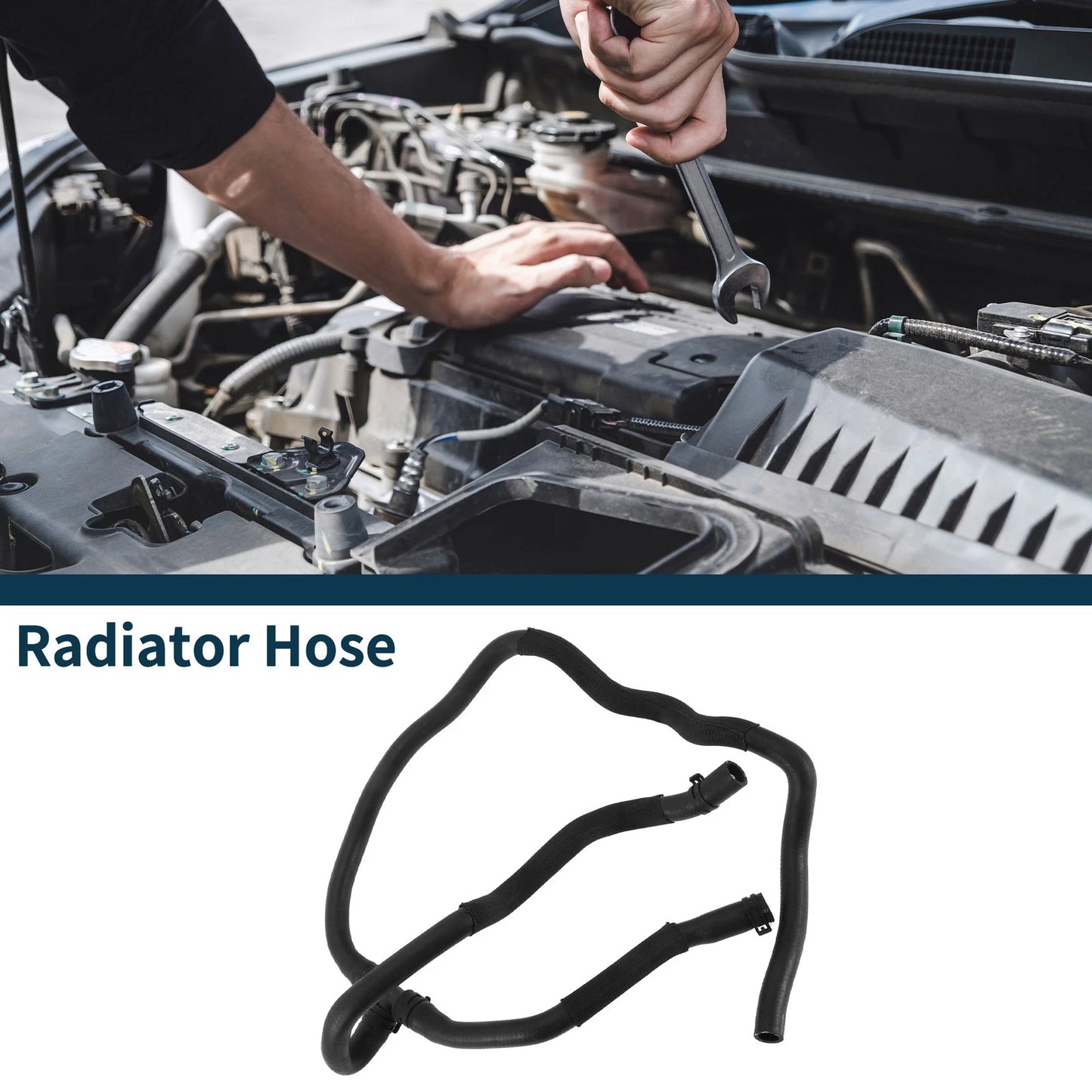 Radiator Hose for Land Rover LR4, Range Rover Sport (2010–2013) No.LR066383 Rubber