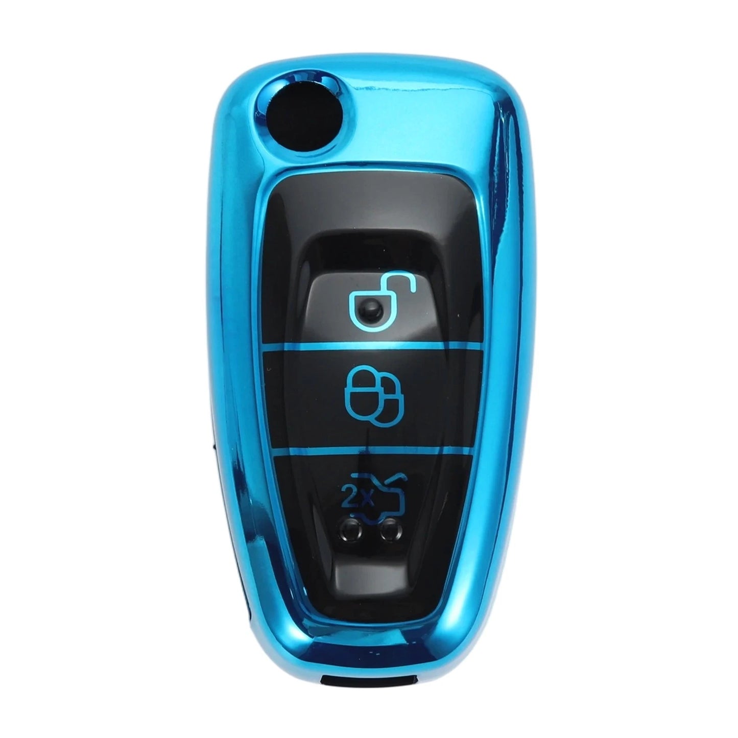 TPU Silicone Car Key Case for Ford Mondeo (2015–2021) - 3 Buttons