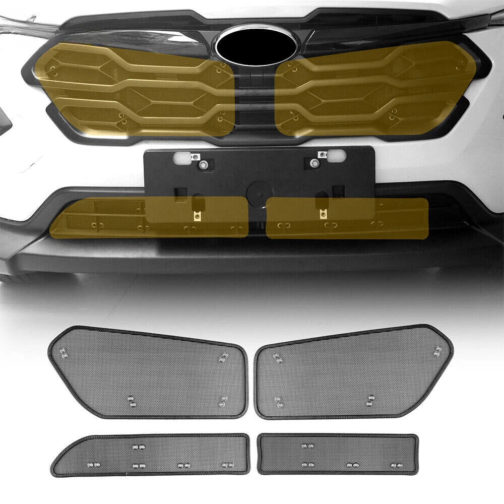 Insect Net Cover Black Stainless Steel 4Pcs for Subaru Crosstrek (2024–2024)