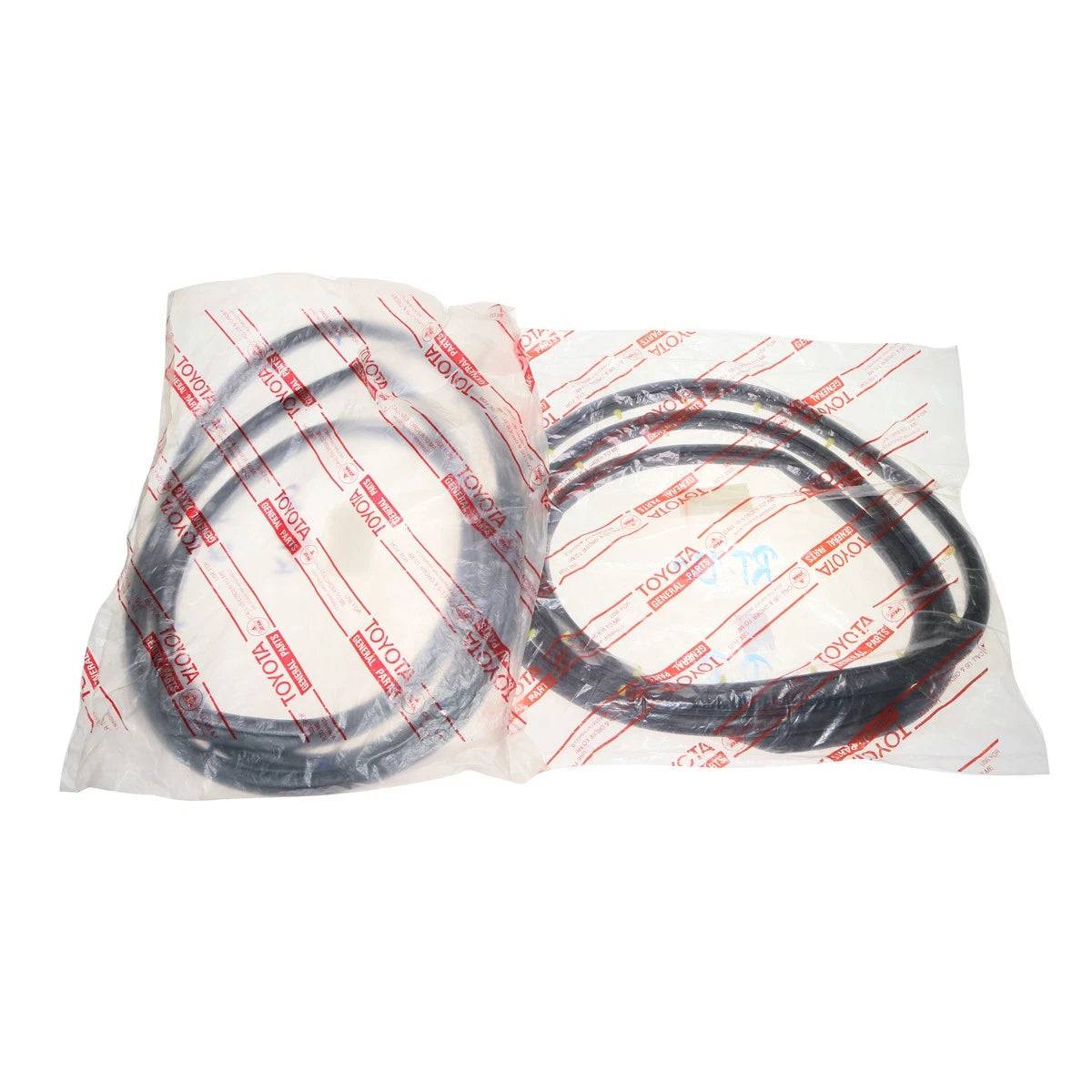 Set of 4 Rear Door Weatherstrips for Toyota Corona T130 (1970–1979)
