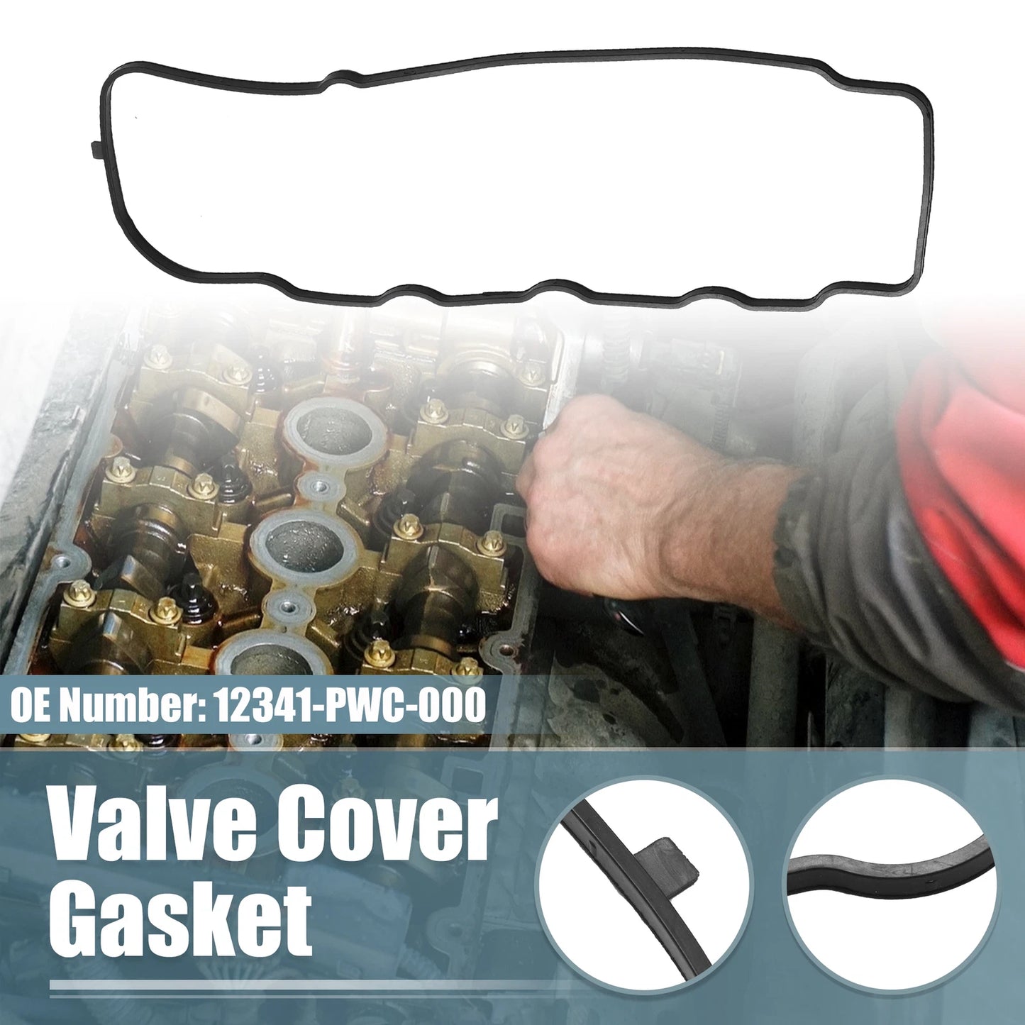 Valve Cover Gasket for Honda Fit (2007–2008) NO.12341-PWC-000