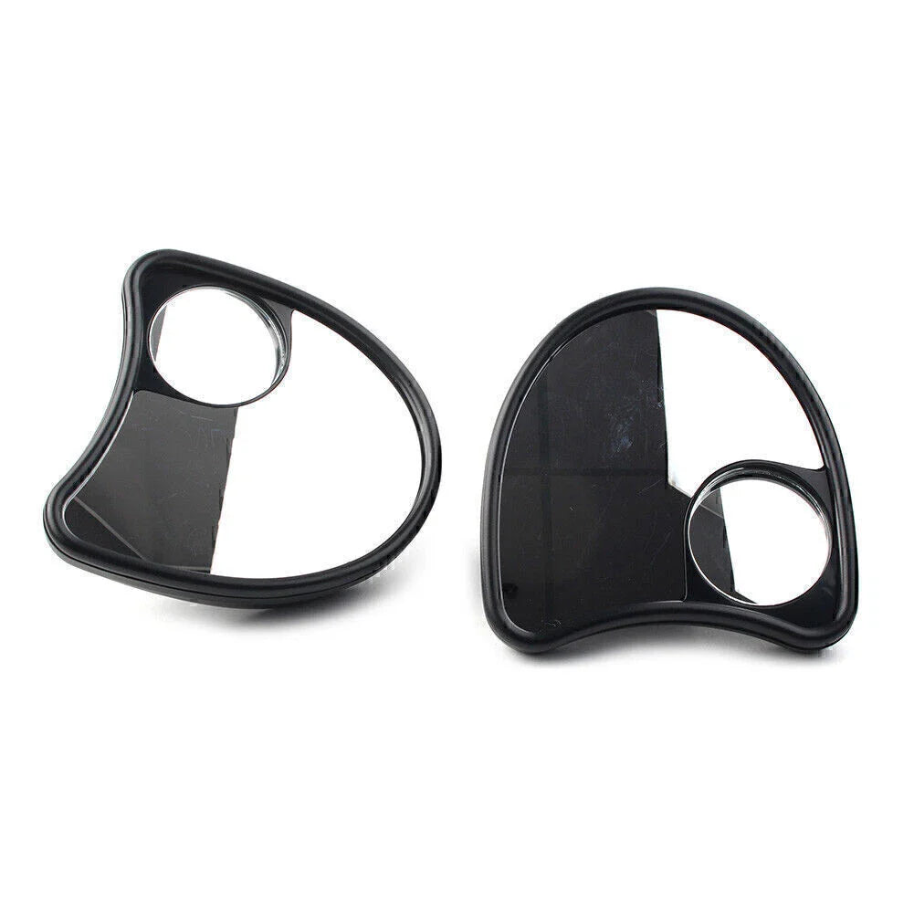 Fairing Mount Blind Spot Side Mirrors for Harley Batwing Touring (96-13)