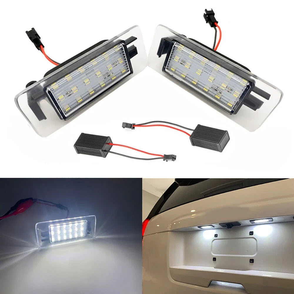 LED License Plate Lights for Cadillac Chevrolet GMC