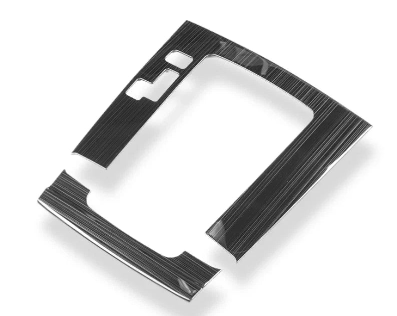 Black Metal Brushed Gear Shift Panel Bezel Trim for Mazda CX-30 (2020–2024)