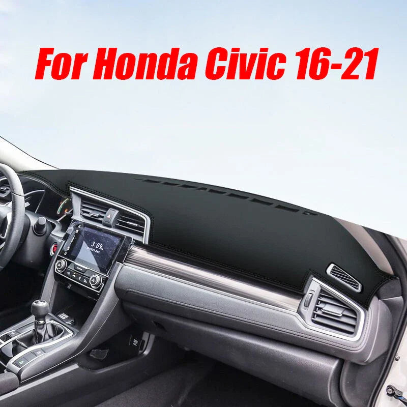 Dashboard Cover / Dash Protector Pad Mat for Honda Civic (2016–2021)