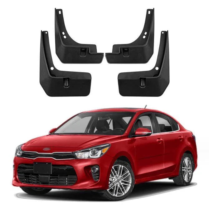 Mud Flaps 4PCS Mud Guards Fender Mudguards for KIA RIO SEDAN (2018–2023)