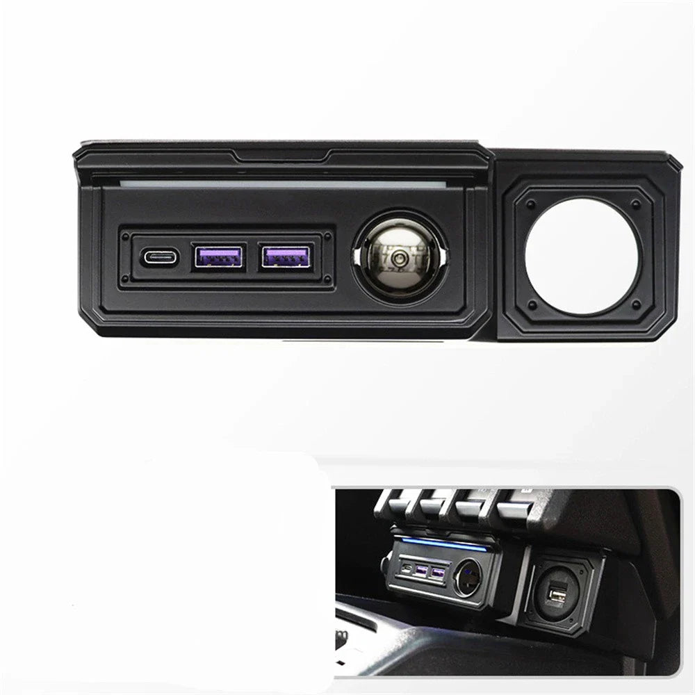 USB Type-C Charging Port with Lamp for Suzuki Jimny (2019-2024)