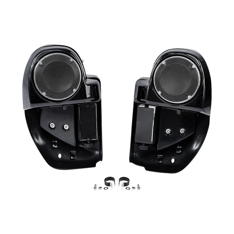 Chrome 6.5" Lower Vented Speaker Fairing for Street Glide (2014-2024)