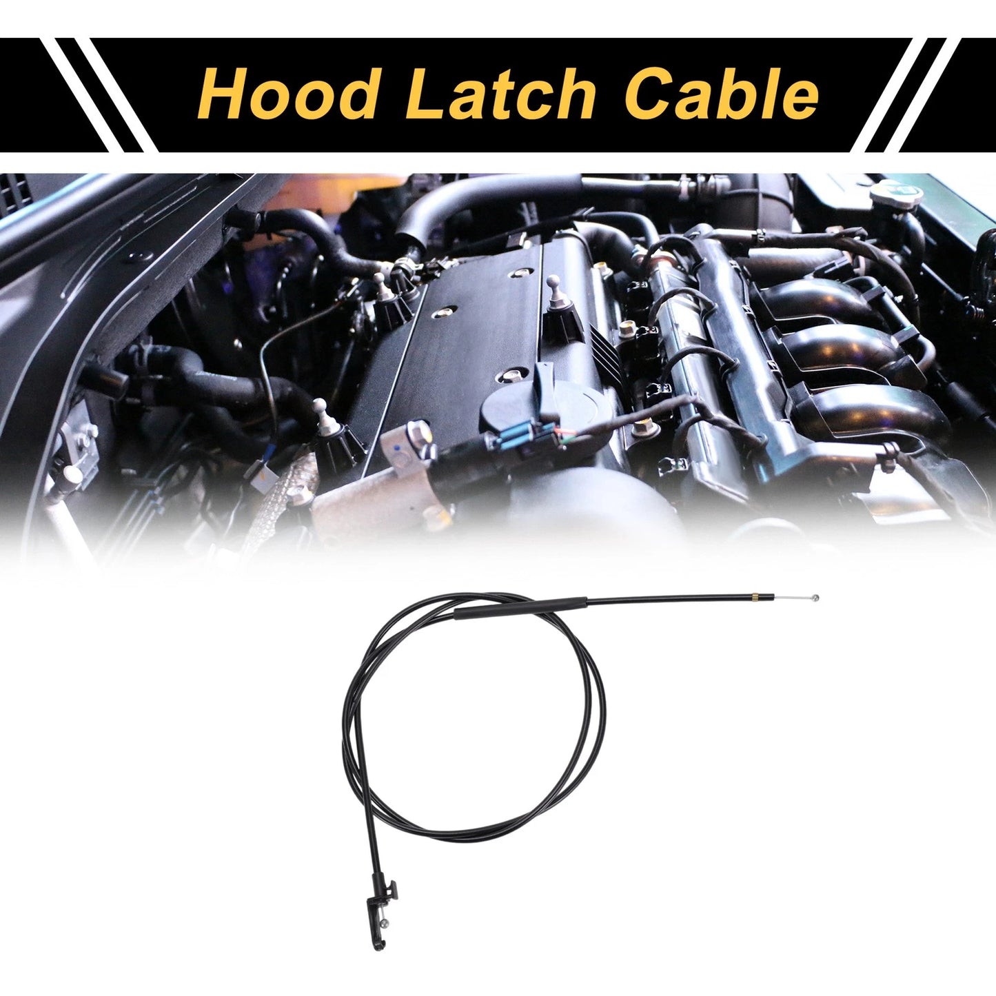 Hood Release Cable No. 8E1823531G for Audi A4 S4 RS4 (2005–2008)