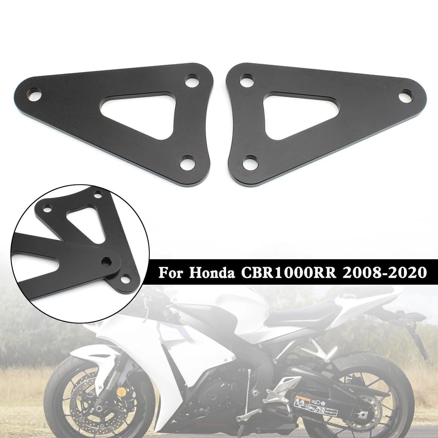 40mm CNC Aluminum Lowering Link Kit for Honda CBR1000RR (2008–2020)