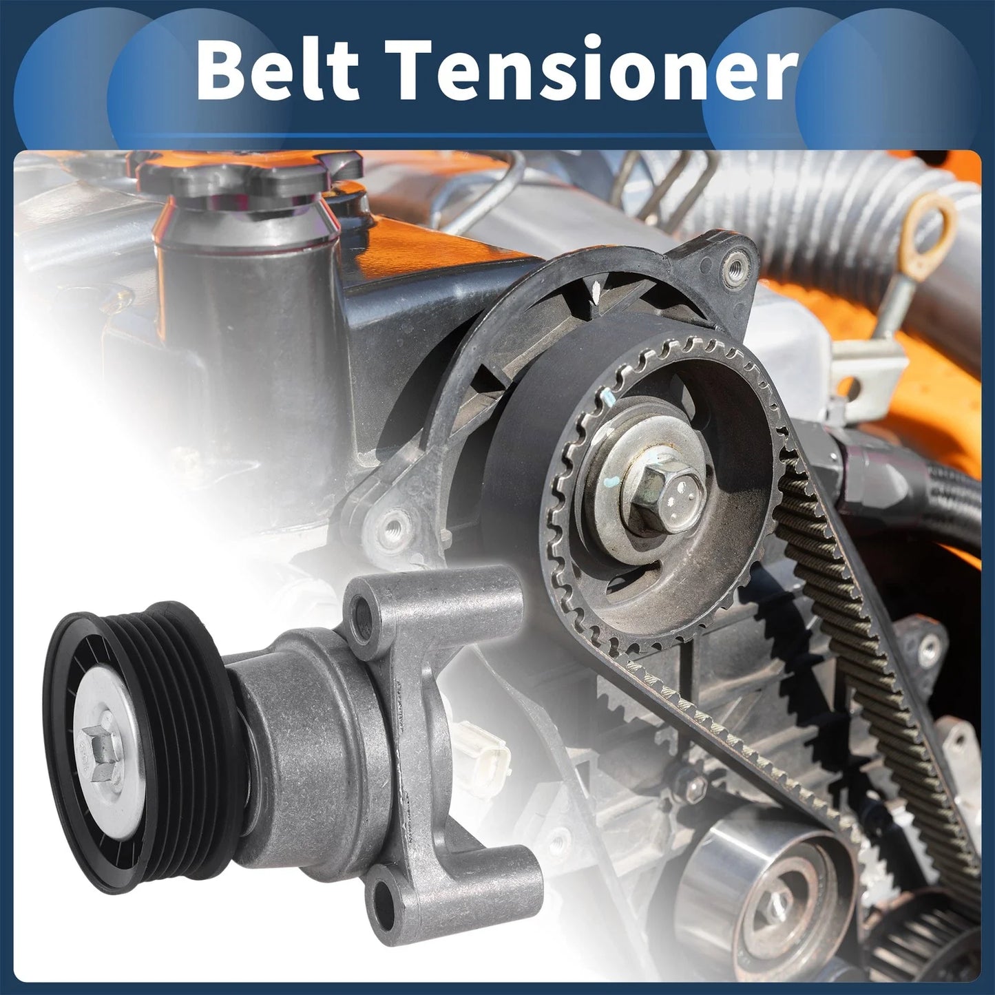 Belt Tensioner for Chevrolet Express 1500 (2009-2014) Metal 1 x Unit