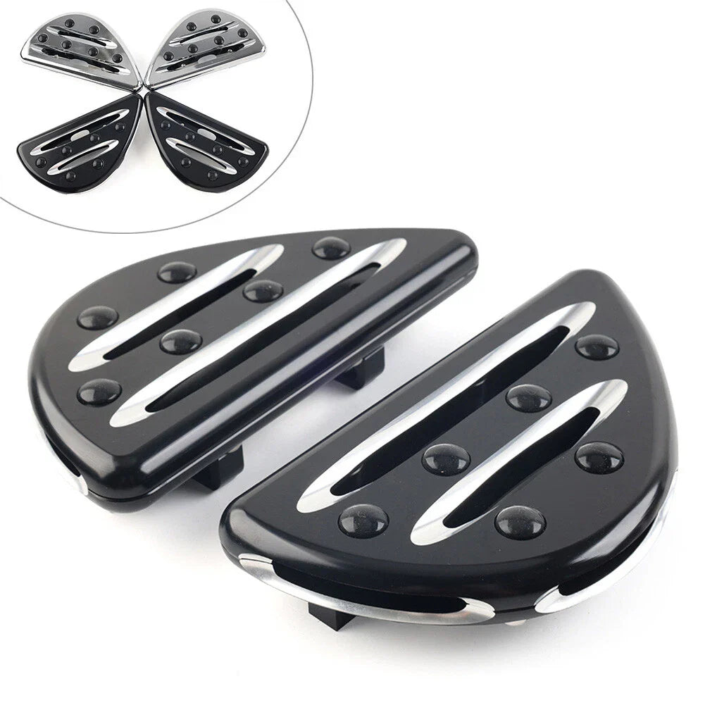 Rear Passenger Floorboard Foot Pegs Left & Right for Harley Touring (1993-2023)