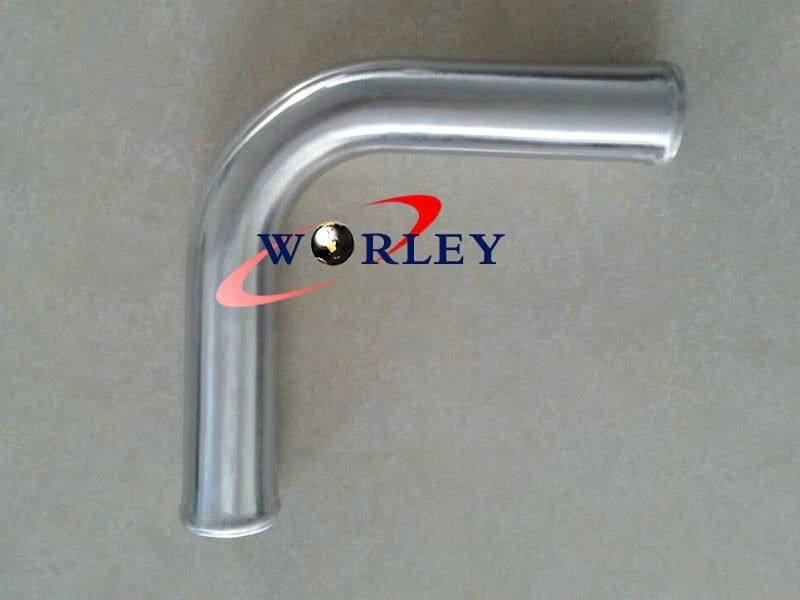 90 Degree 1.5" Aluminum Turbo Intercooler Pipe for Universal
