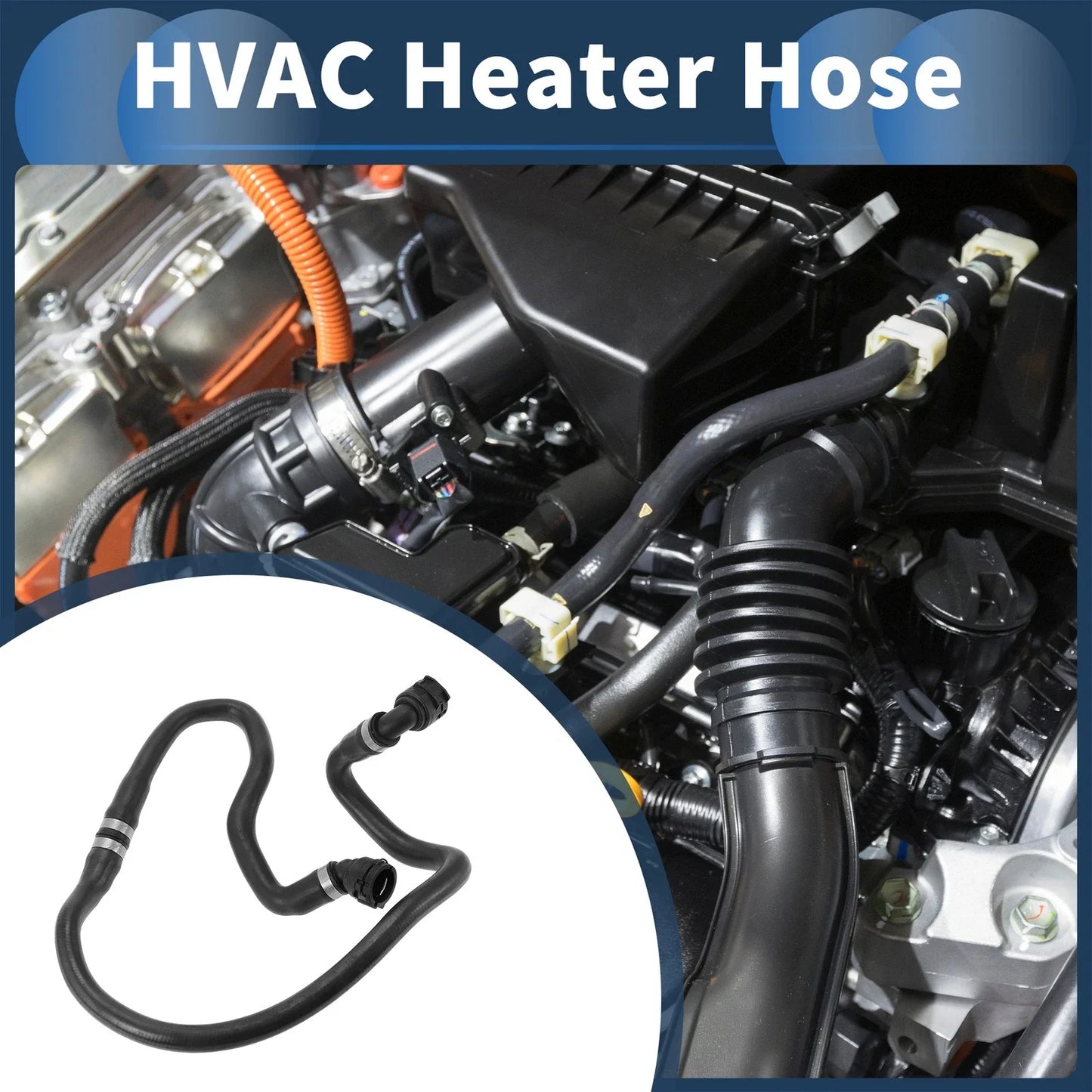 HVAC Heater Hose for BMW X3 X4 (2011-2017, 2015-2018)