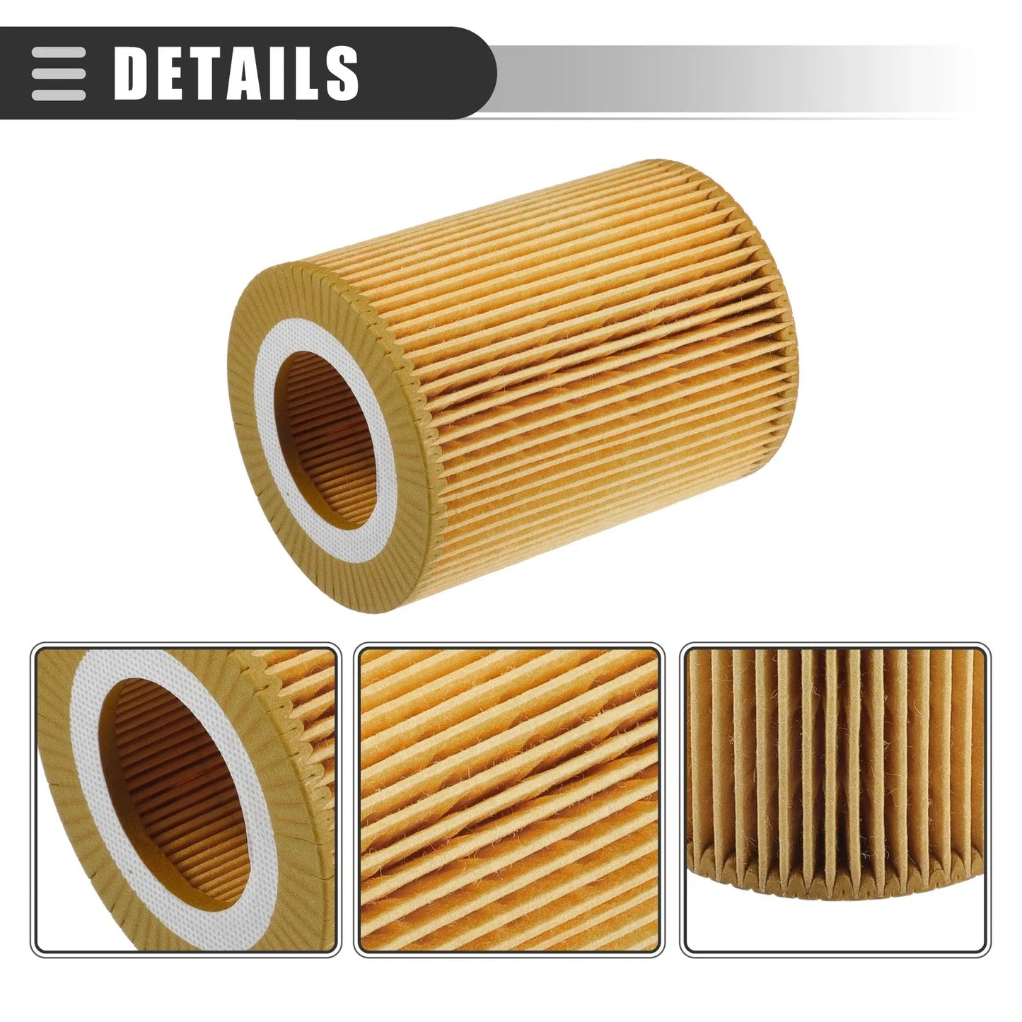 Engine Oil Filter with Gasket Set for BMW 330Ci (2001-2006)
