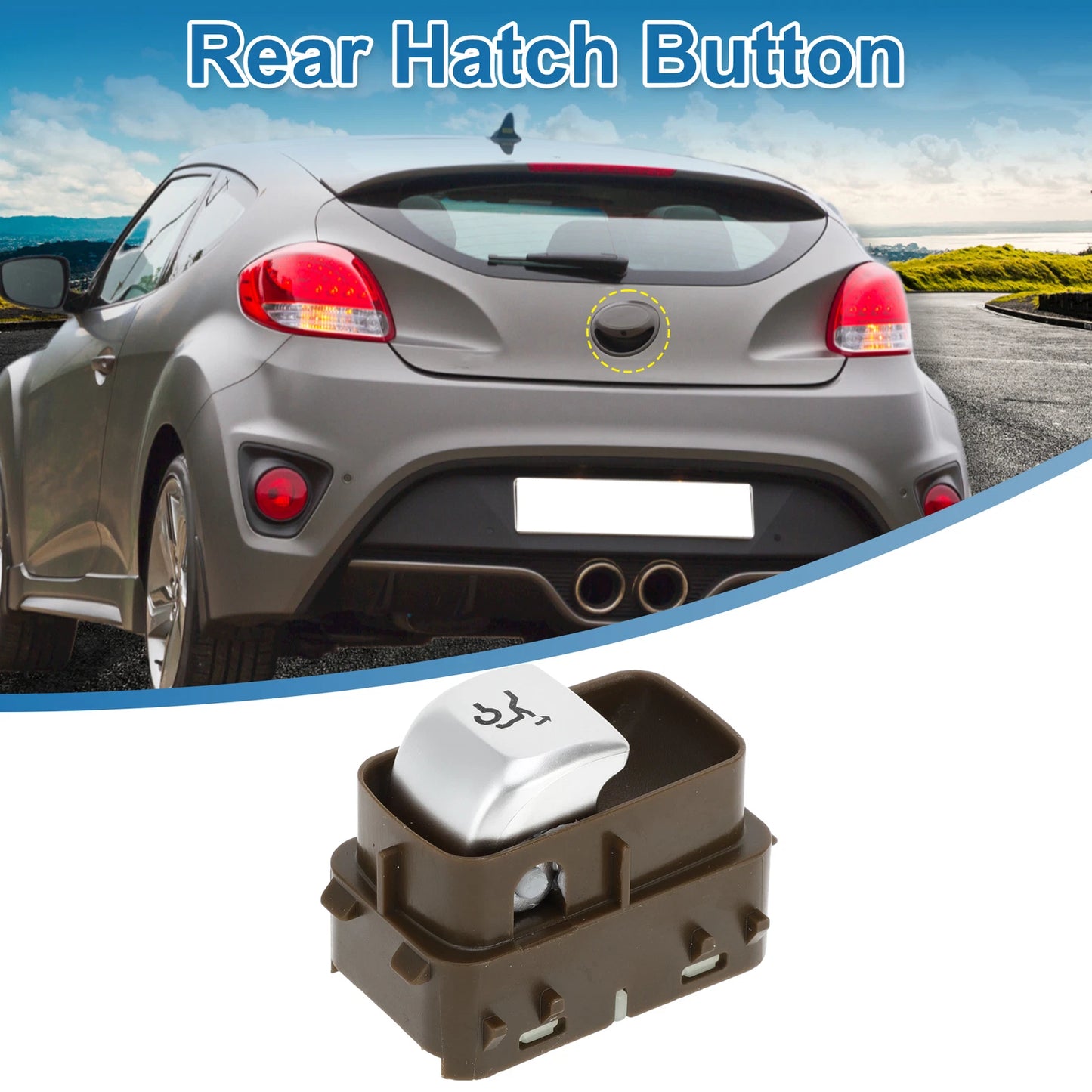 Trunk Release Switch No. 2229050409 for Mercedes-Benz C200 E200 G500 (–)