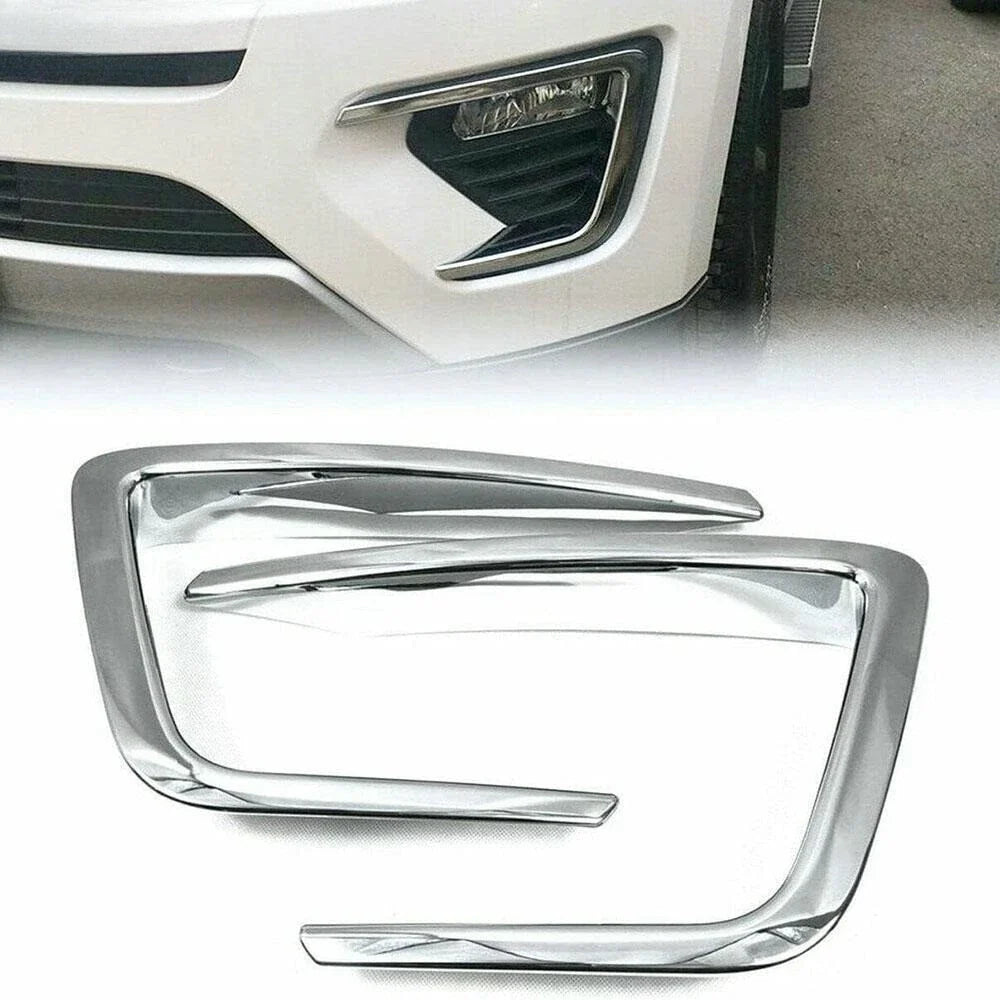 Chrome Front Fog Light Lamp Cover Trim for Ford Expedition (2018–2021)