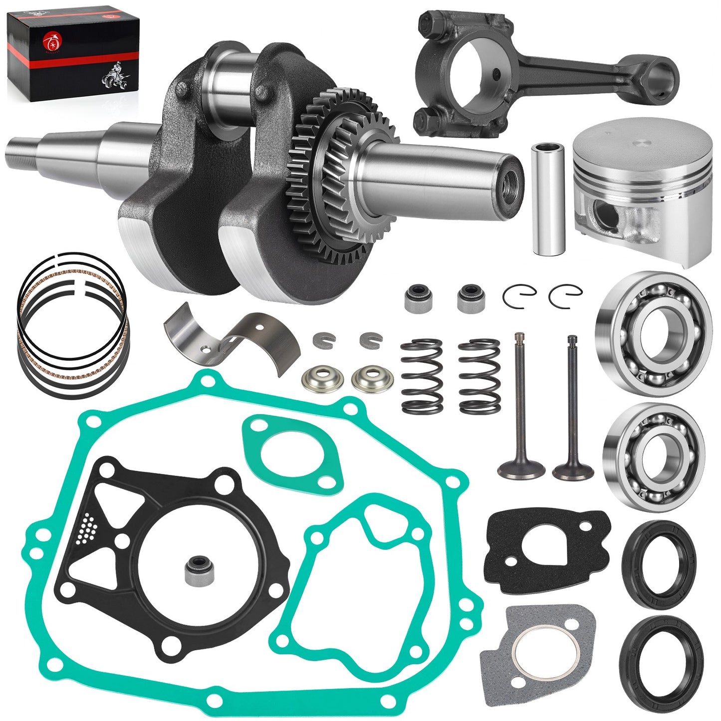 Connecting Rod & Piston Valve for Yamaha Golf Cart G14A (1995–1996)