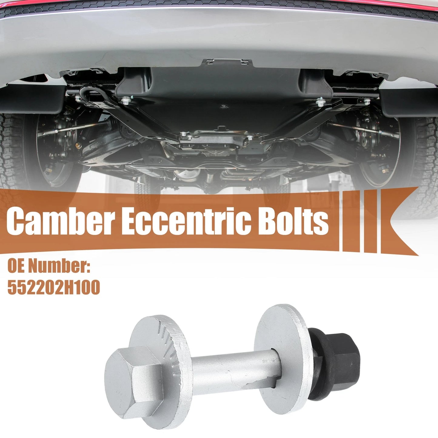 Set of 4 Camber Eccentric Bolts for Hyundai Elantra (2007–2011) No.552202H100